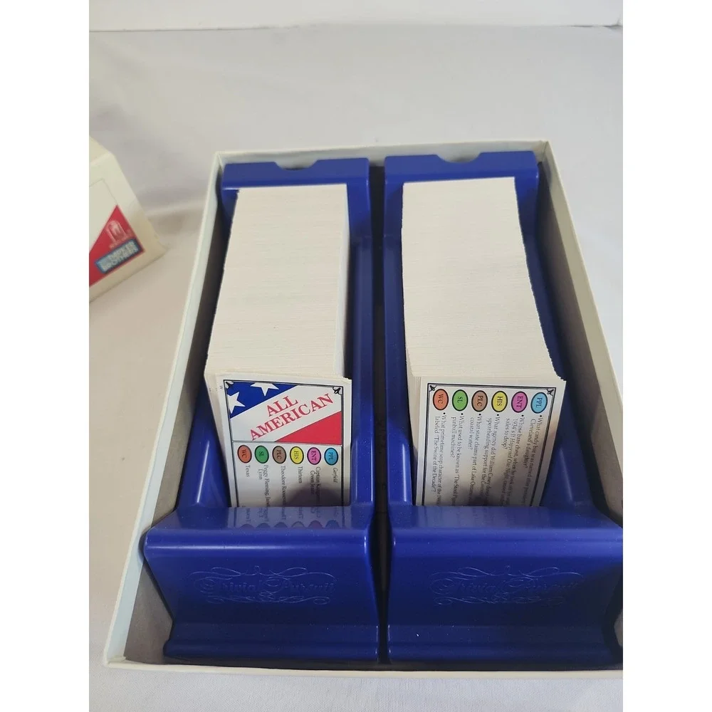 Vintage Parker Brothers Trivial Pursuit 1993 All American Card Set
